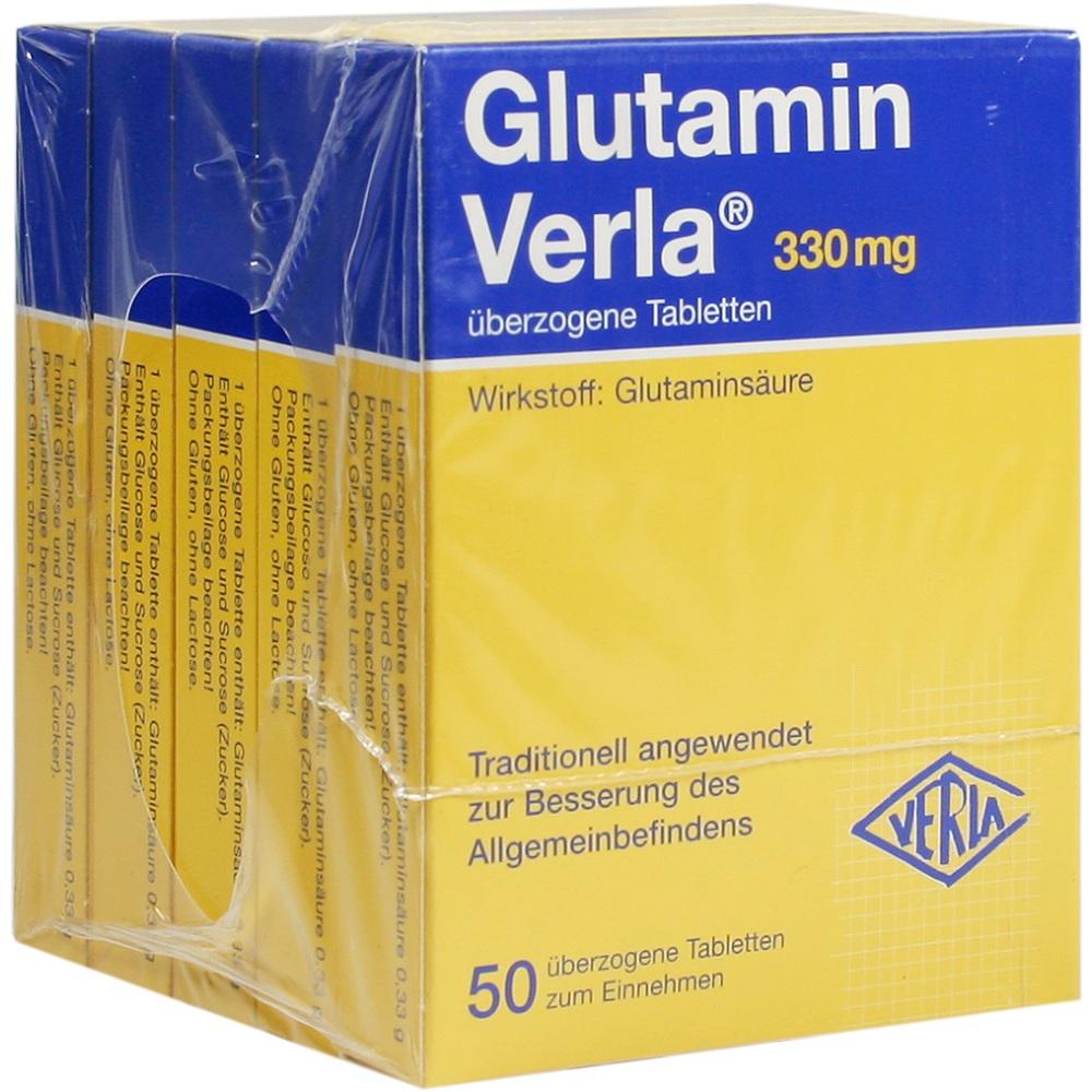 GLUTAMIN VERLA überzogene Tabletten
