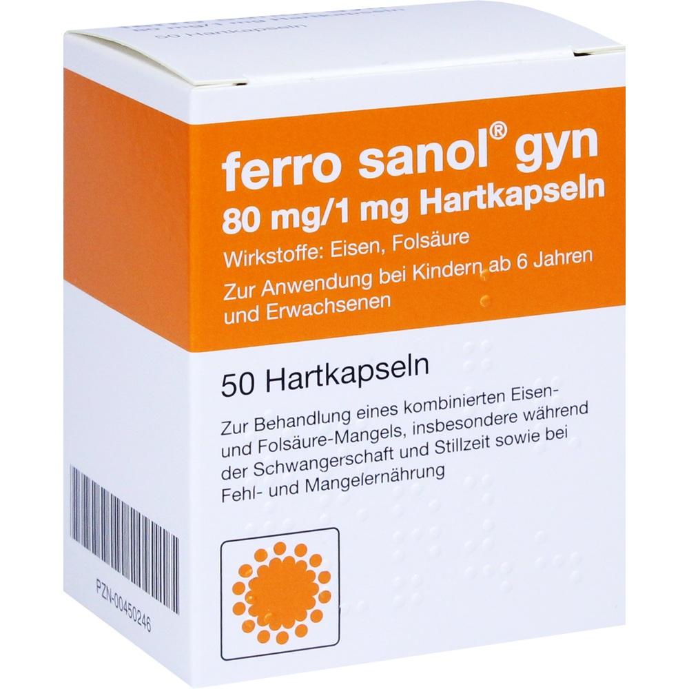 FERRO SANOL gyn Hartkaps.m.msr.überz.Pellets