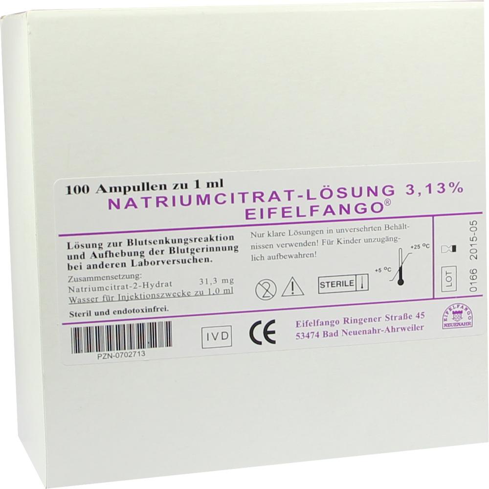 NATRIUM CITRICUM 3,13% Ampullen