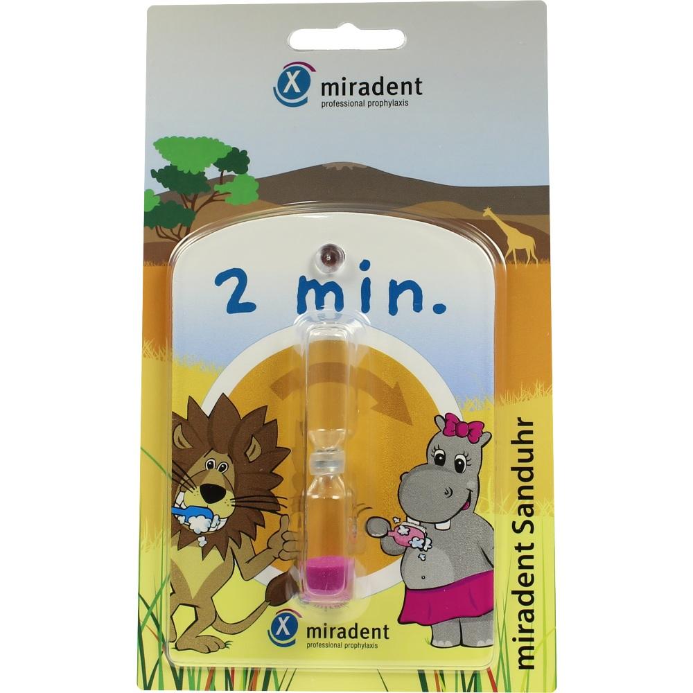 MIRADENT Kinder-Zahnputzuhr Sanduhr