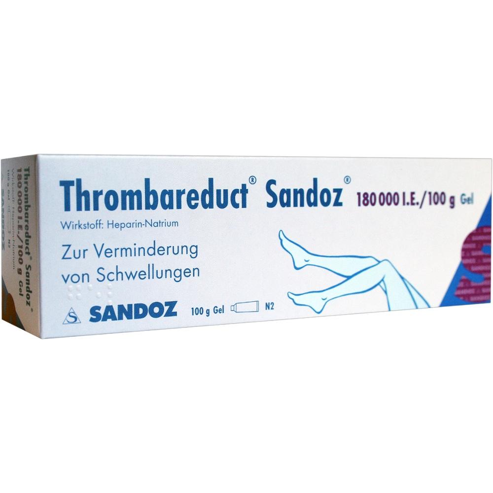 THROMBAREDUCT Sandoz 180.000 I.E. Gel