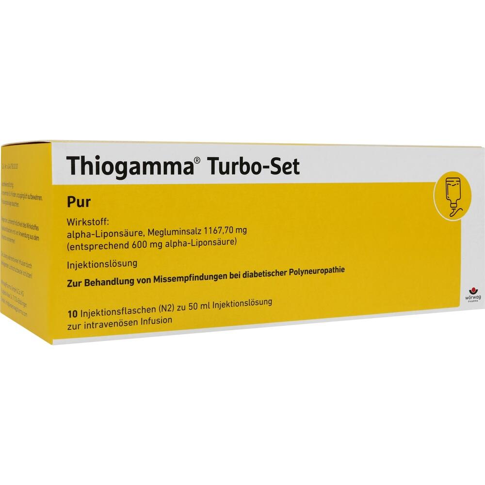 THIOGAMMA Turbo Set Pur Injektionsflaschen
