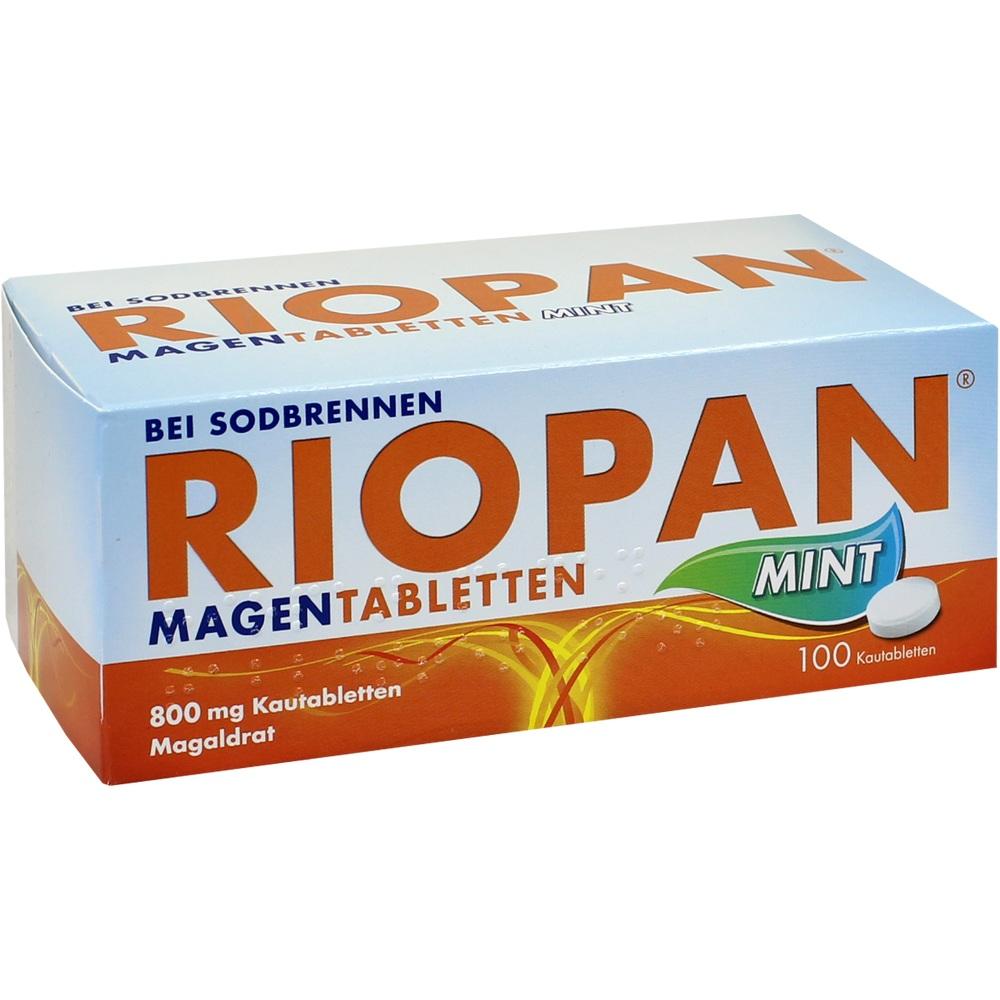 RIOPAN Magen Tabletten Mint 800 mg Kautabletten