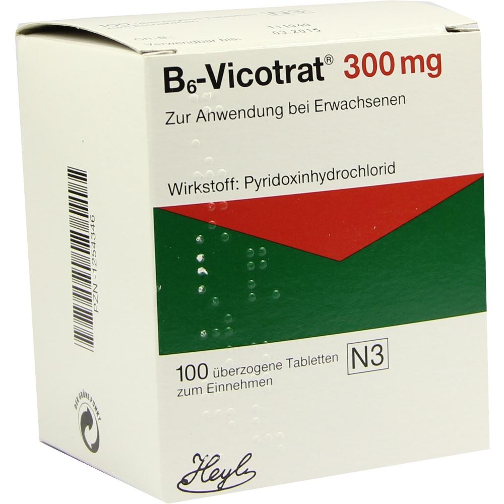 B6 VICOTRAT 300 mg überzogene Tabletten