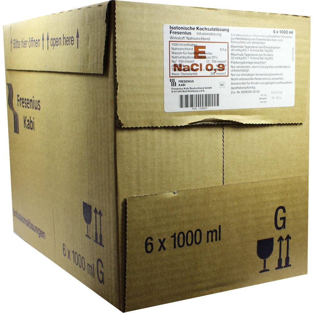 ISOTONISCHE Kochsalzlösung 0,9% Glasfl.Fresenius