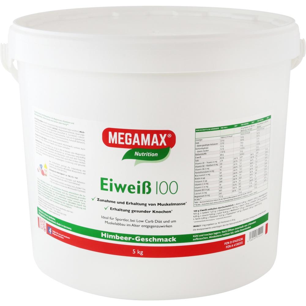 EIWEISS 100 Himbeer Quark Megamax Pulver