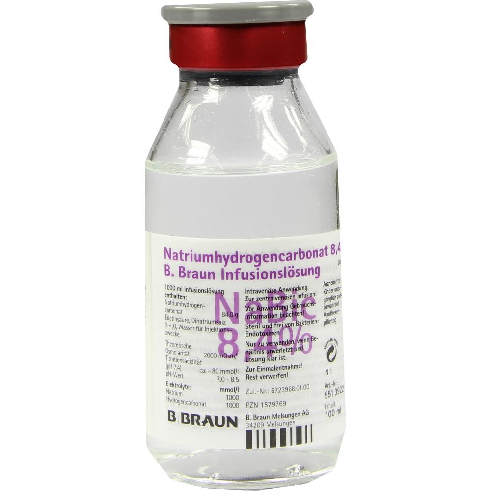 NATRIUMHYDROGENCARBONAT B.Braun 8,4% Glas