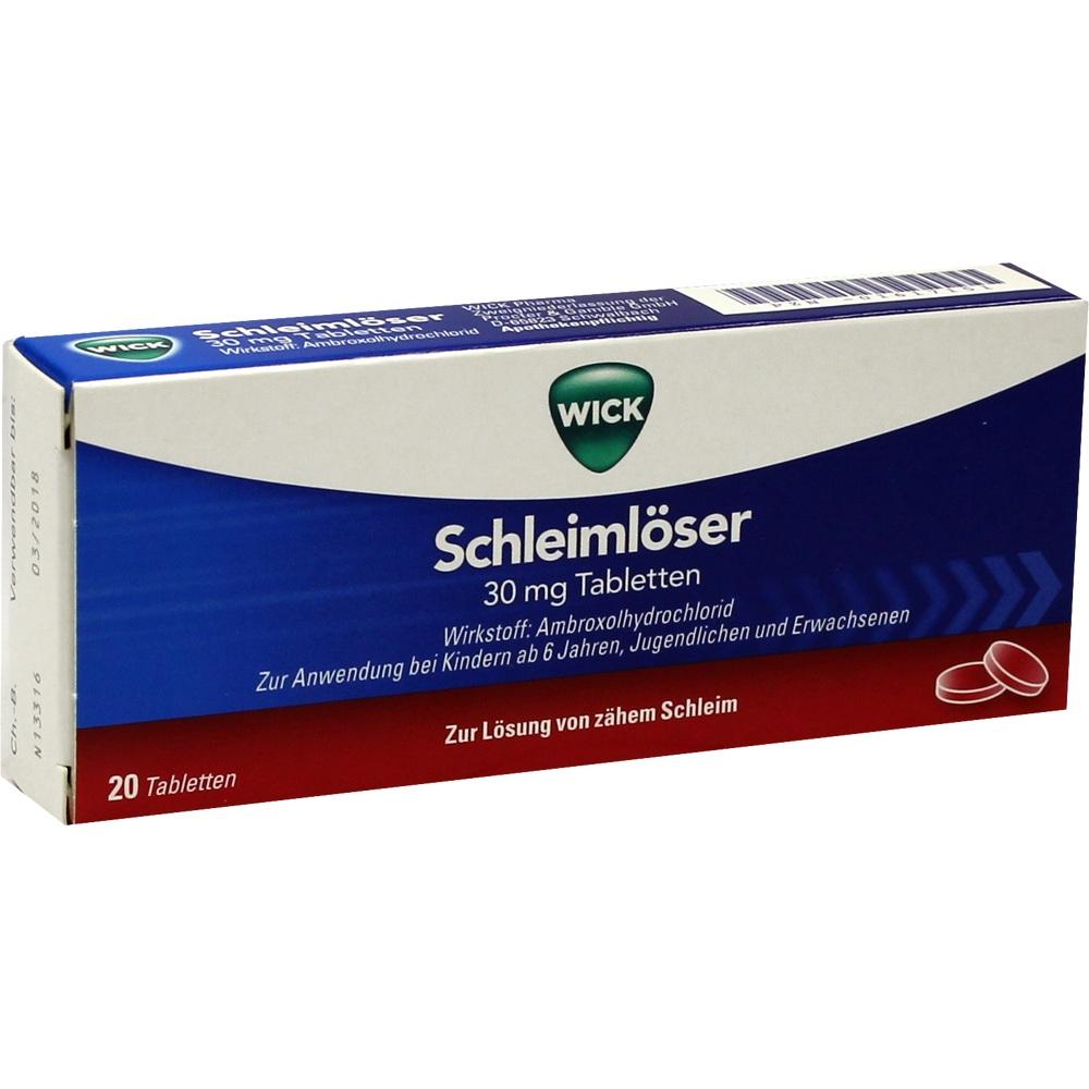 WICK Schleimlöser 30 mg Tabletten