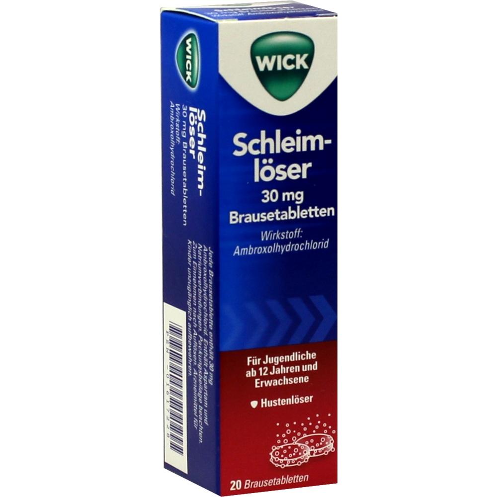 WICK Schleimlöser 30 mg Brausetabletten
