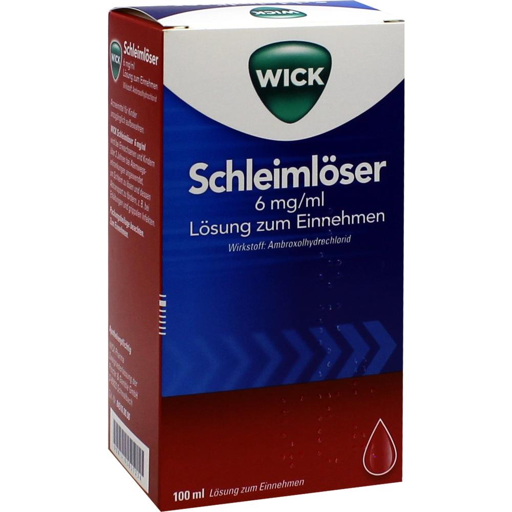 WICK Schleimlöser 6 mg/ml Lösung zum Einnehmen