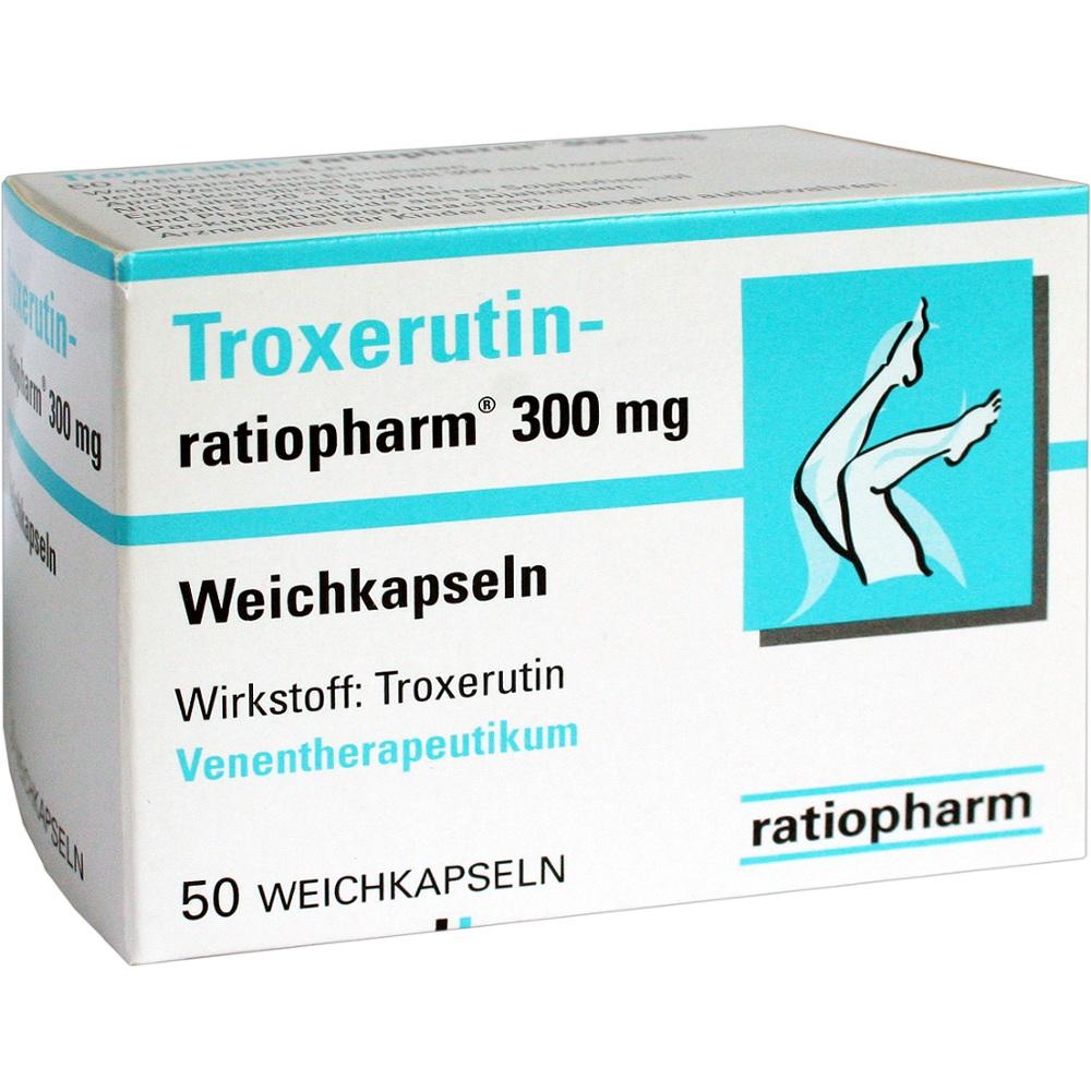 TROXERUTIN-ratiopharm 300 mg Weichkapseln