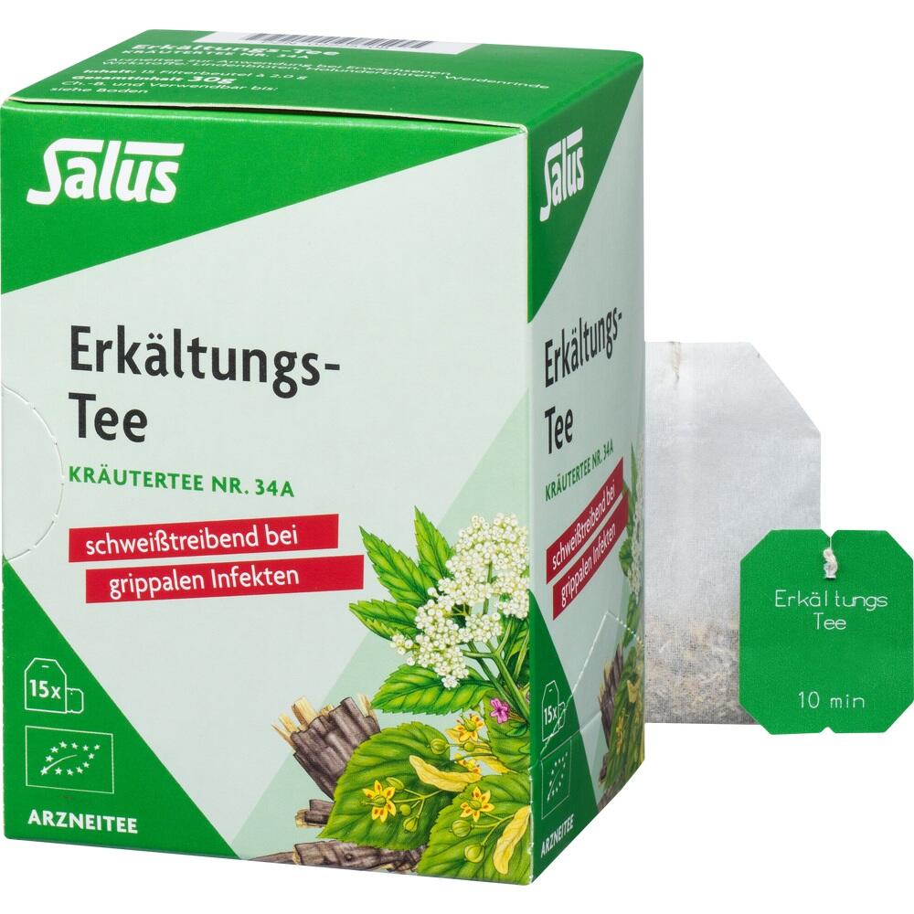 ERKÄLTUNGSTEE Kräutertee Nr.34a Salus Filterbeutel