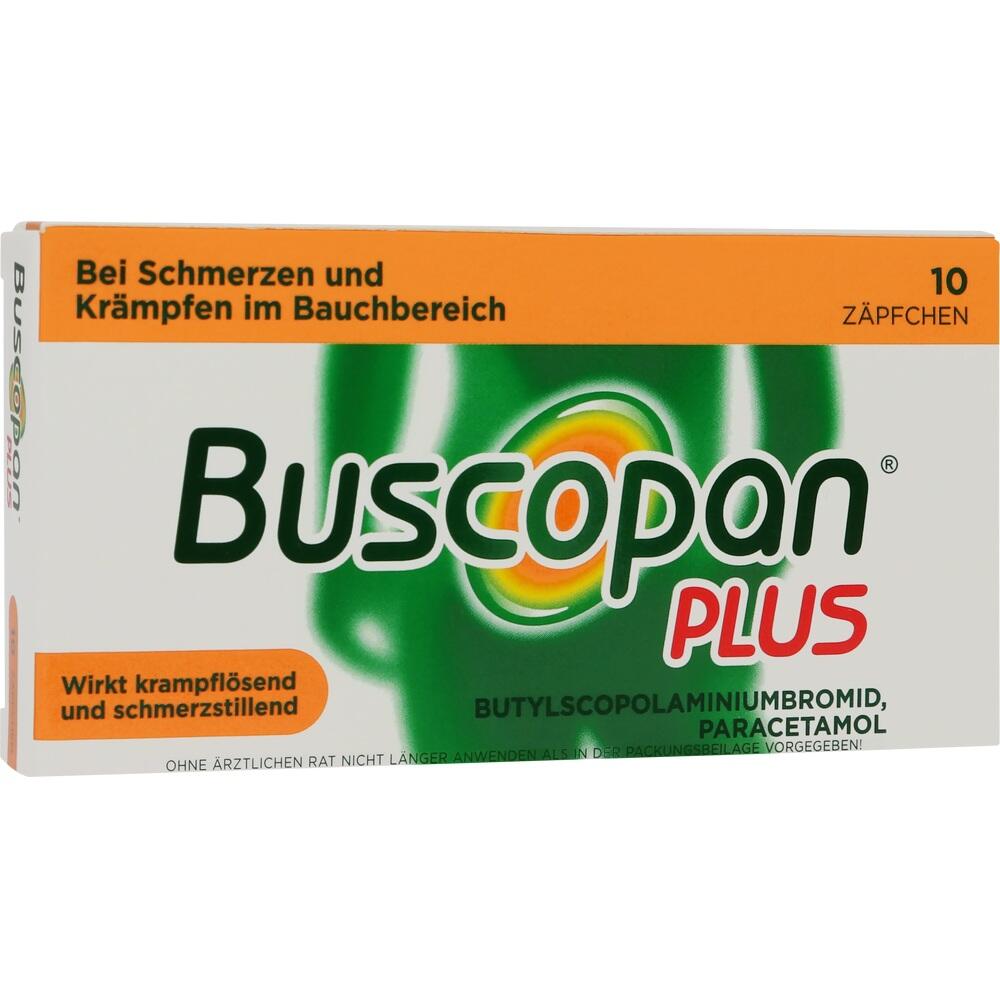 BUSCOPAN plus 10 mg/800 mg Suppositorien