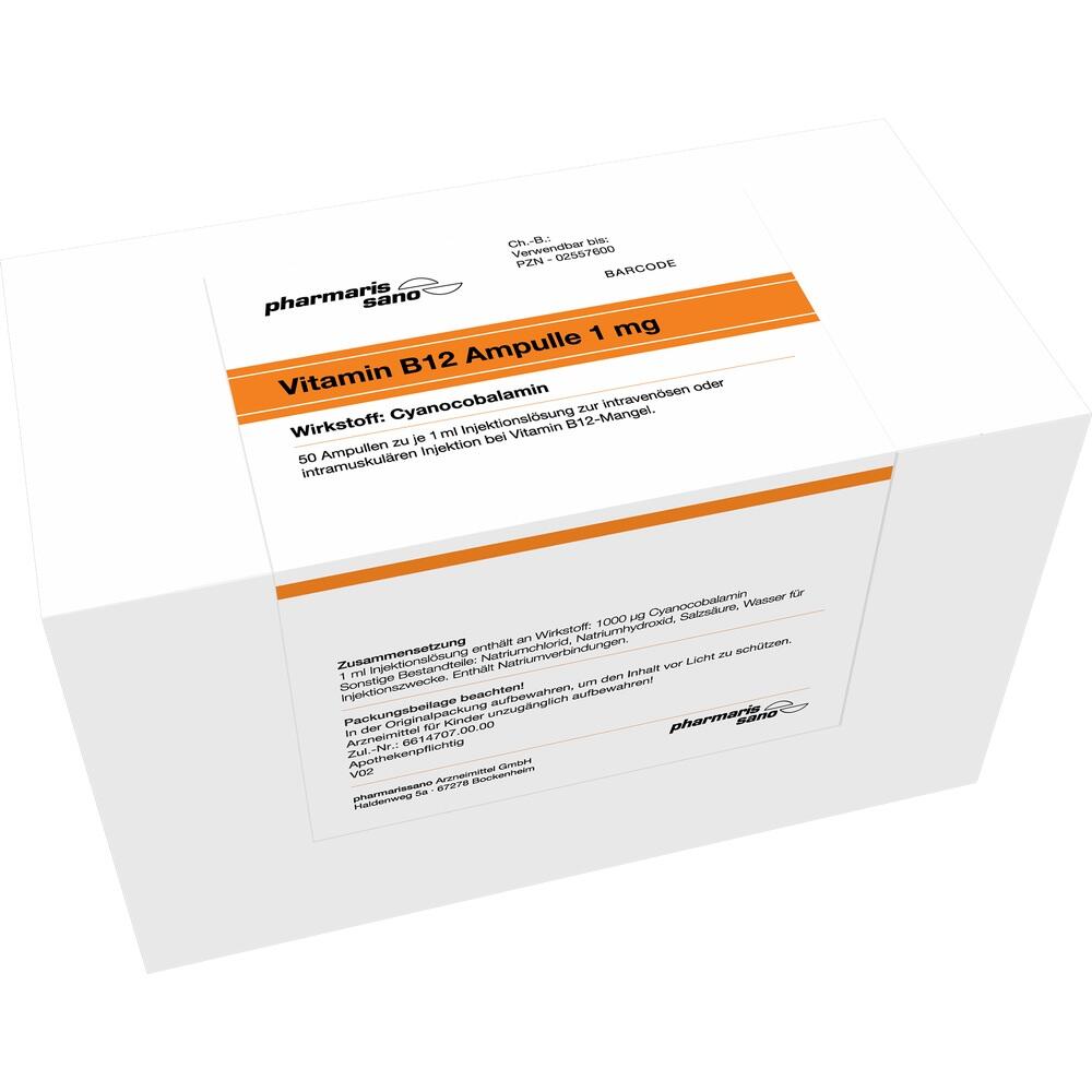 VITAMIN B12 RÖWO 1.000 \m63g Injektionslösung Amp.