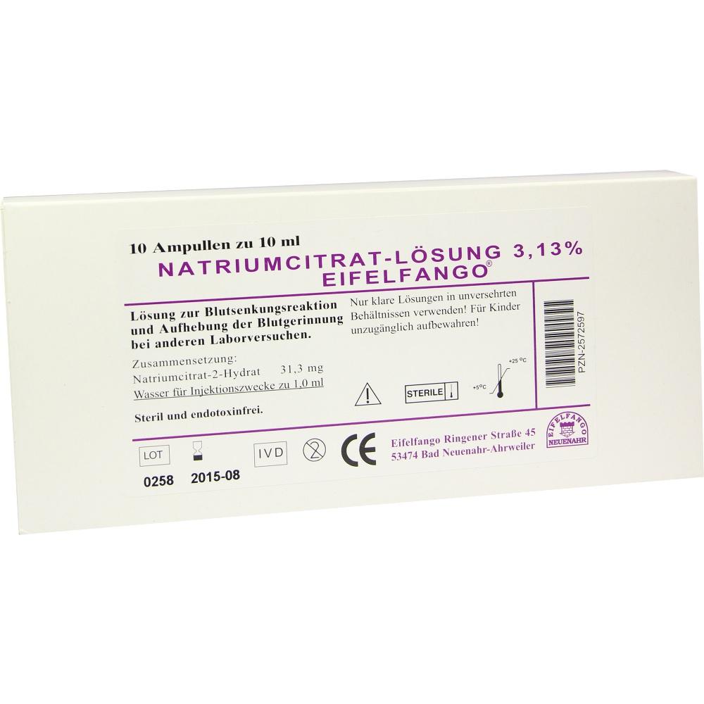 NATRIUM CITRICUM 3,13% Ampullen