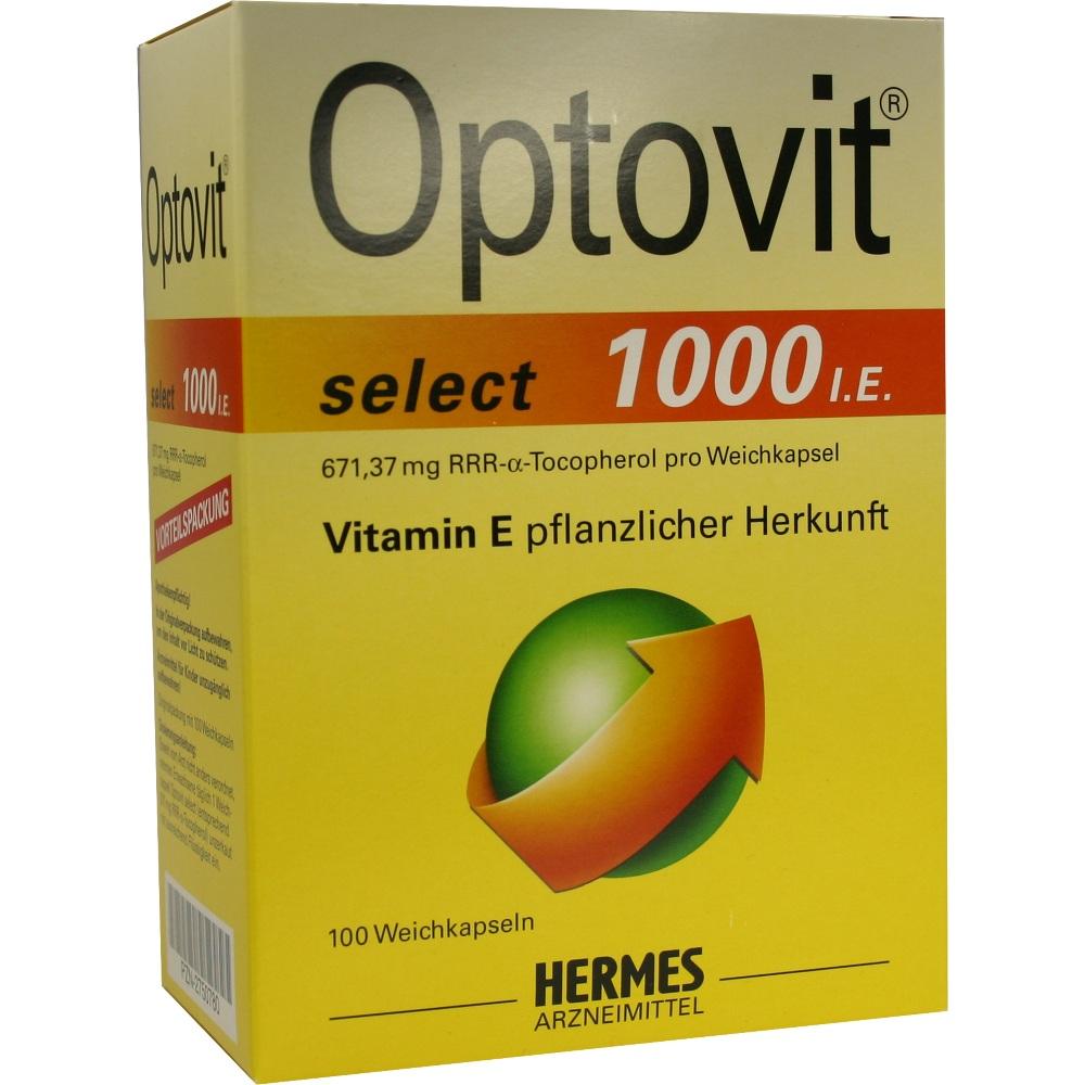 OPTOVIT select 1.000 I.E. Kapseln