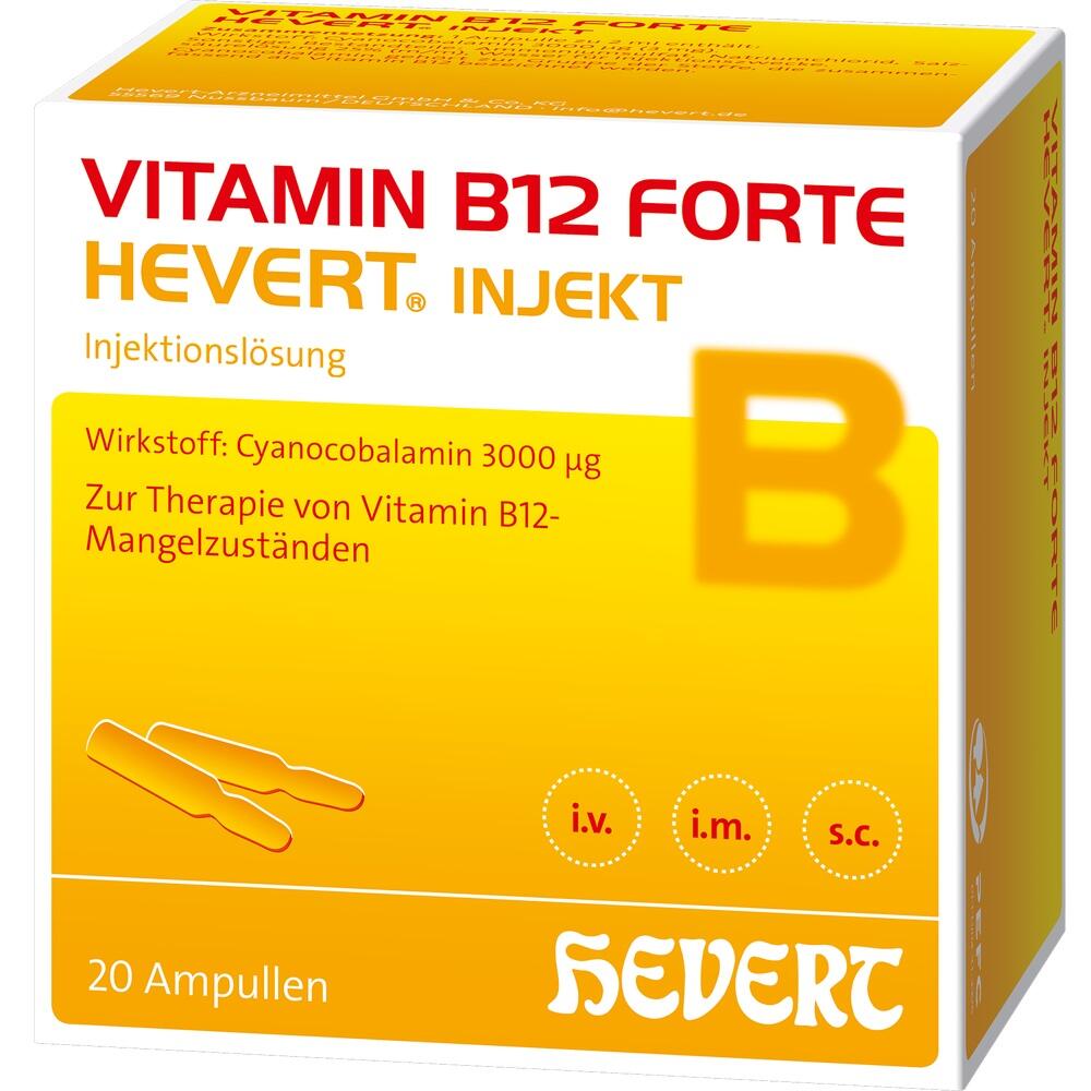 VITAMIN B12 FORTE Hevert injekt Inj.-Lsg.Amp.