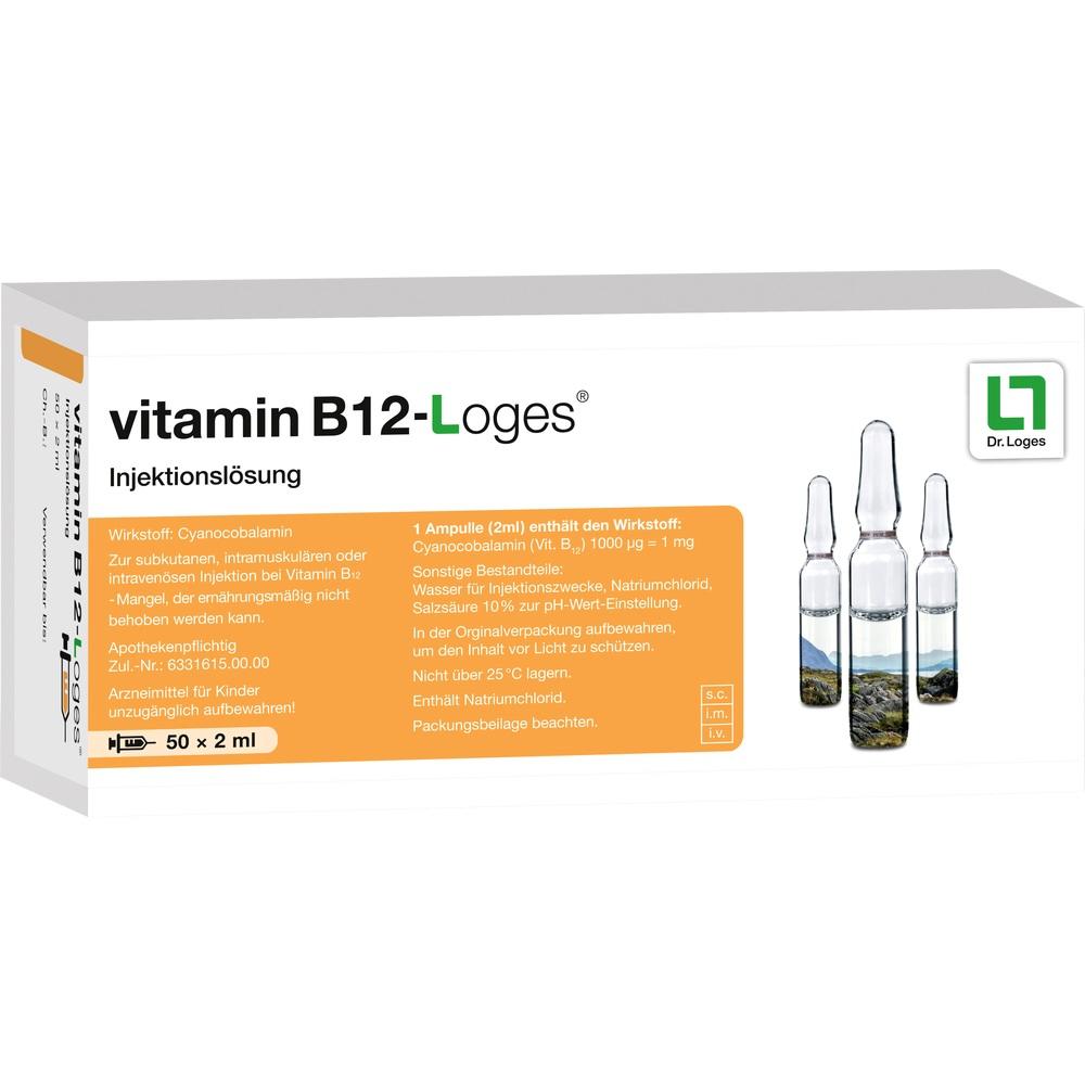 VITAMIN B12-LOGES Injektionslösung Amp.