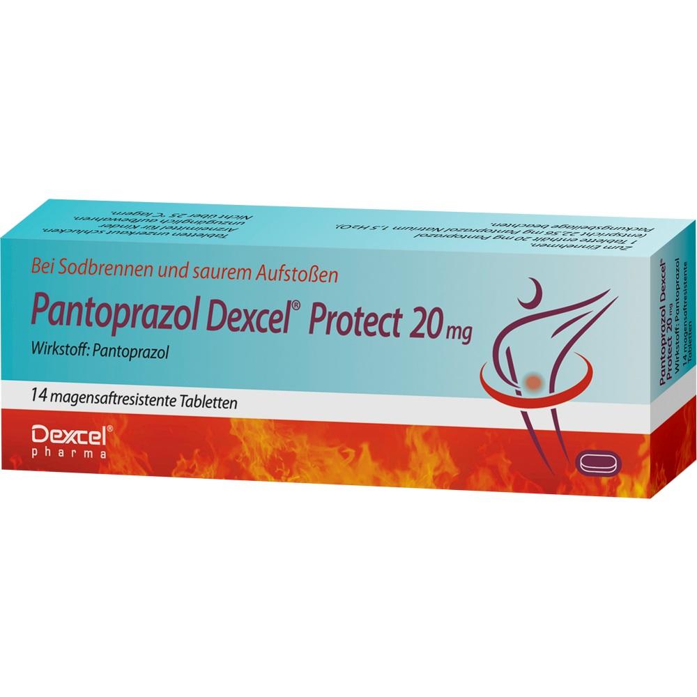 PANTOPRAZOL Dexcel Protect 20 mg magensaftres.Tab.