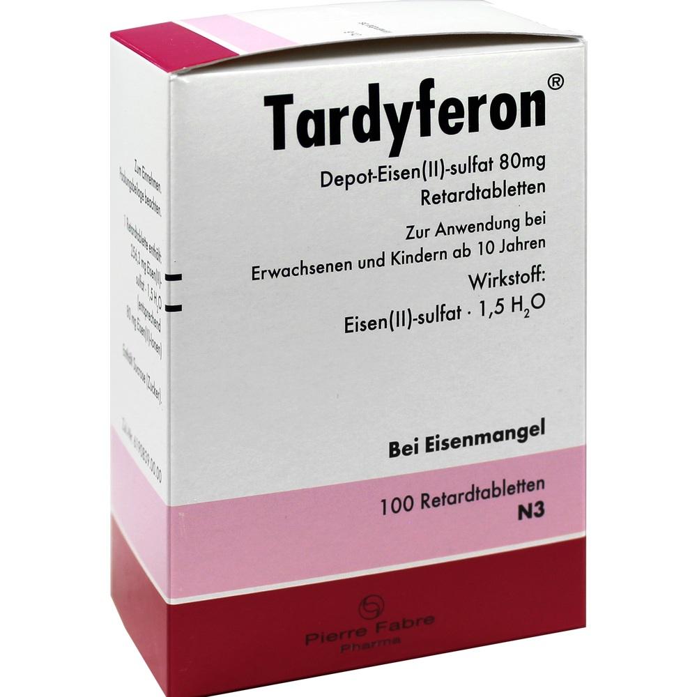 TARDYFERON Depot-Eisen(II)-sulfat 80 mg Retardtab.