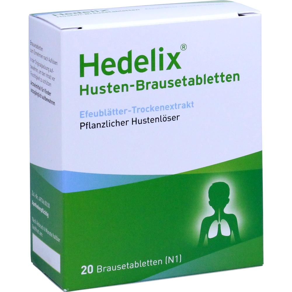 HEDELIX Husten-Brausetabletten