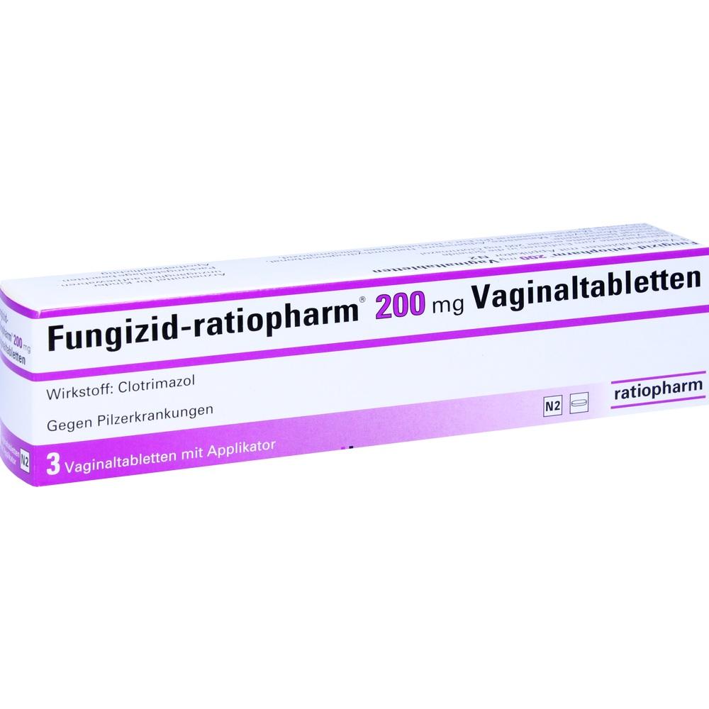 FUNGIZID-ratiopharm 200 mg Vaginaltabletten