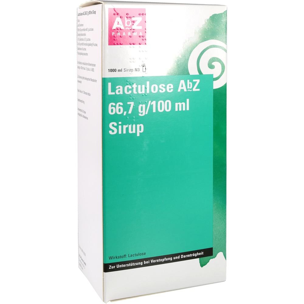 LACTULOSE AbZ 66,7 g/100 ml Sirup