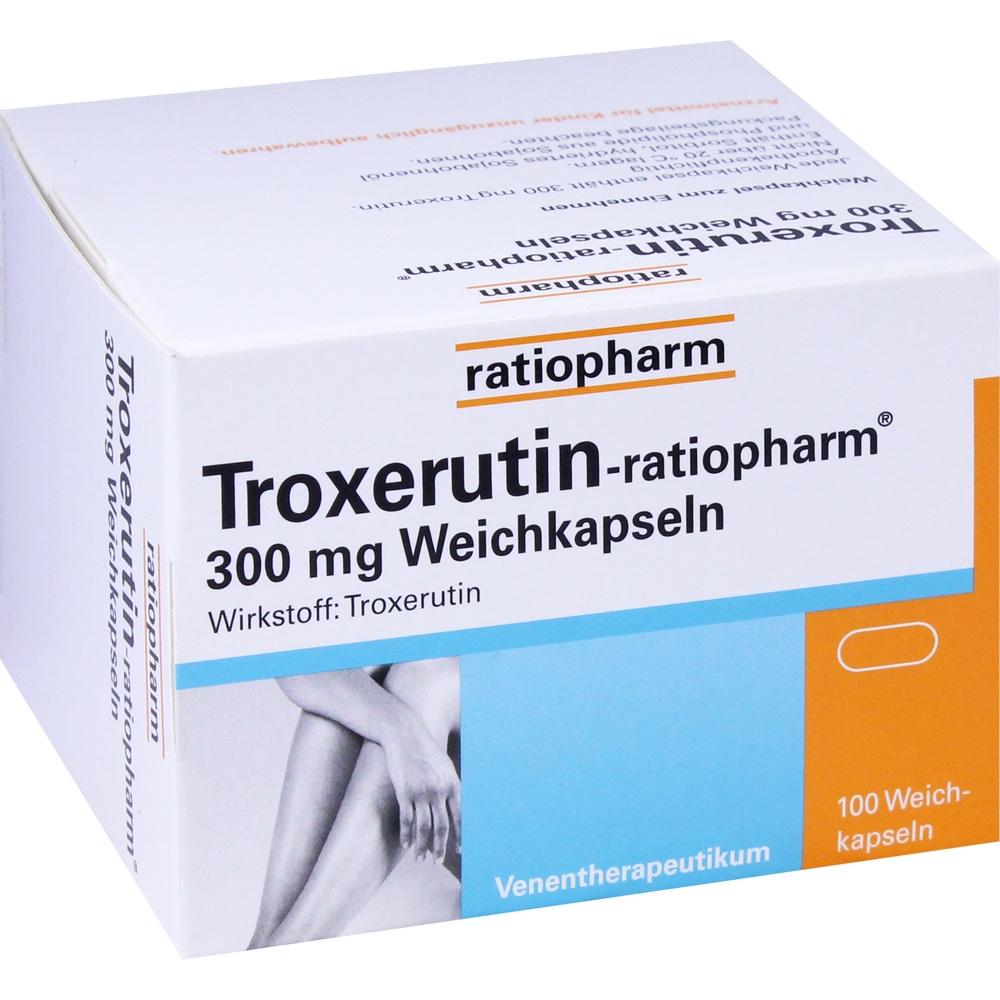TROXERUTIN-ratiopharm 300 mg Weichkapseln