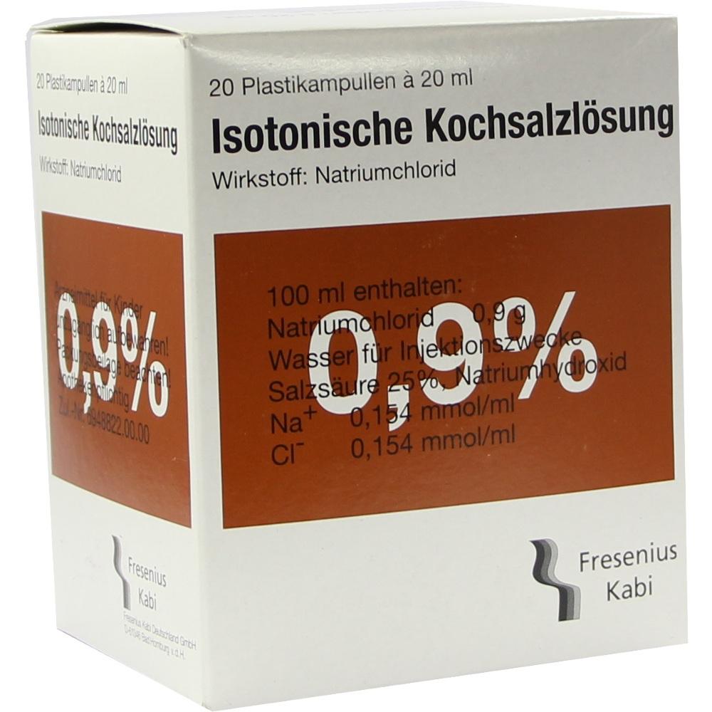 KOCHSALZLÖSUNG 0,9% Plastikamp.Fresenius