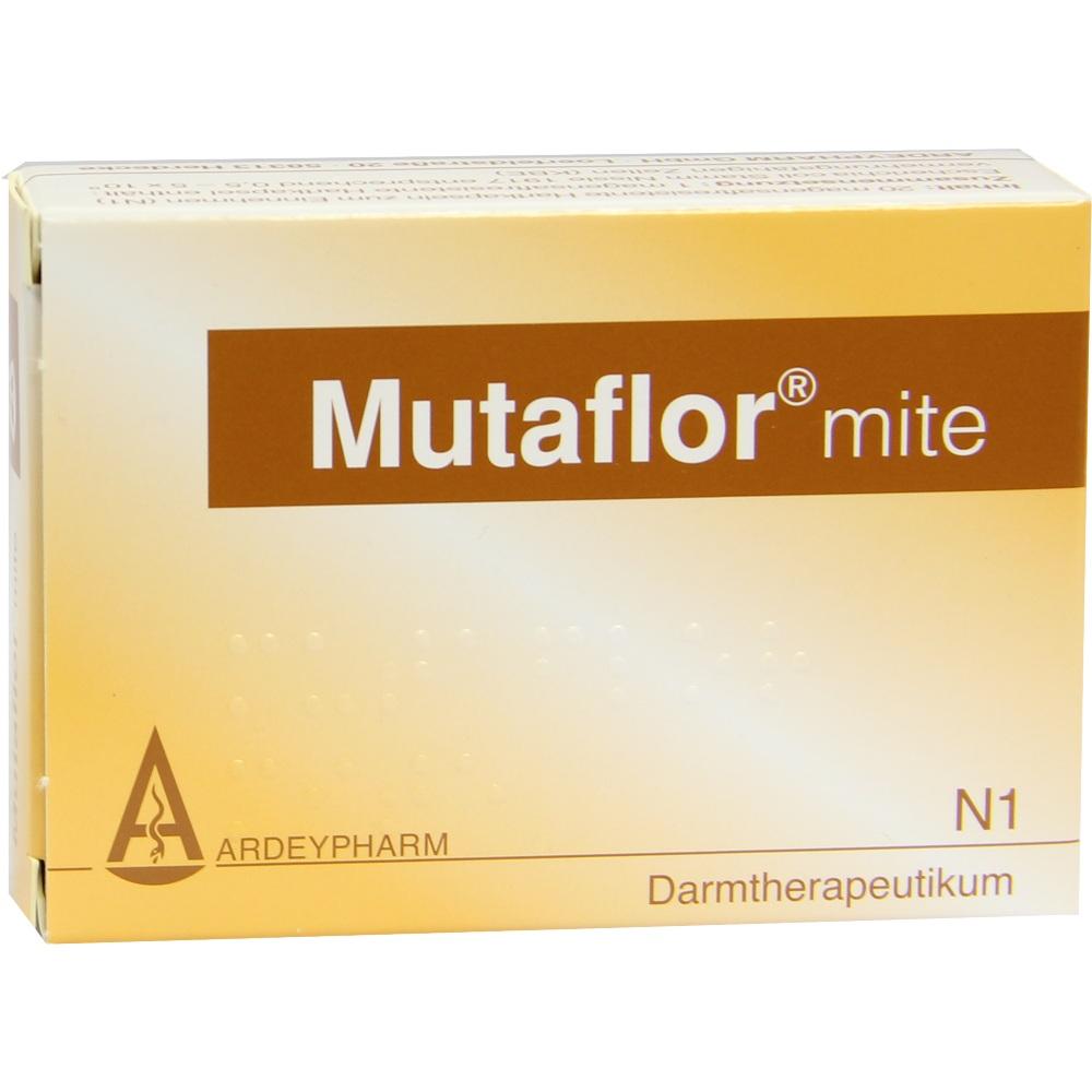 MUTAFLOR mite magensaftresistente Hartkapseln