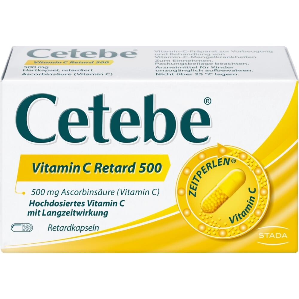 CETEBE Vitamin C Retardkapseln 500 mg