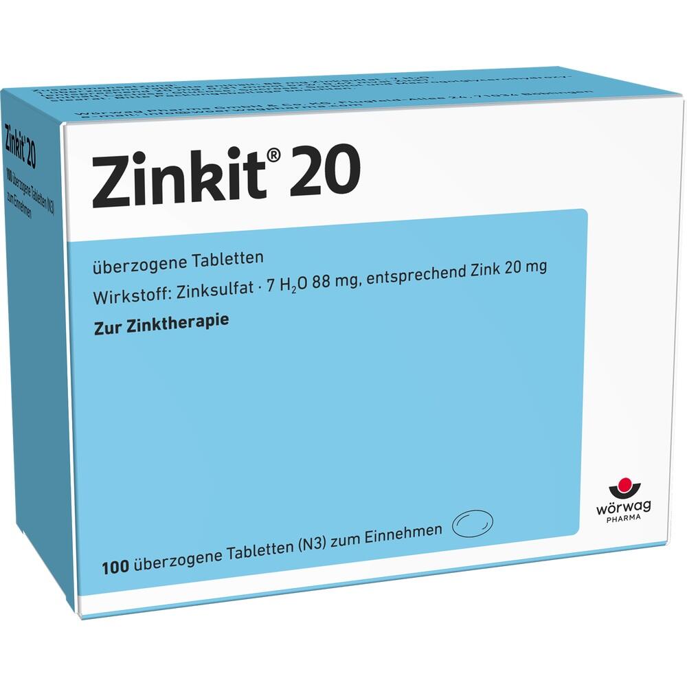 ZINKIT 20 überzogene Tabletten