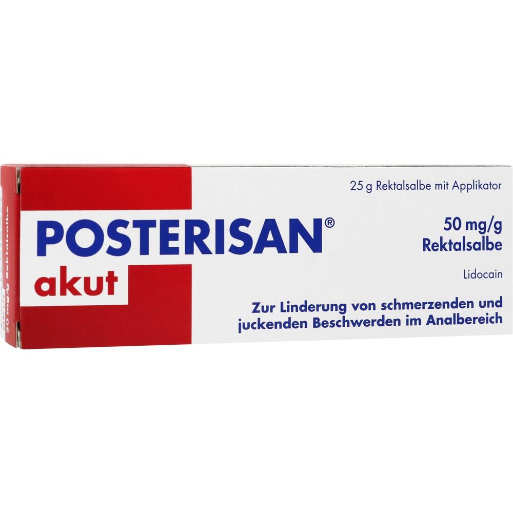 POSTERISAN akut 50 mg/g Rektalsalbe