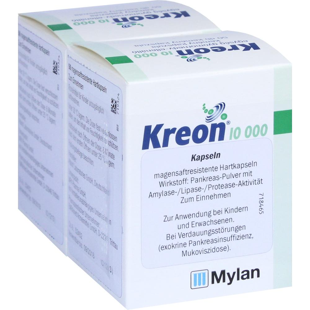 KREON 10.000 Hartkps.m.magensaftr.überz.Pellets