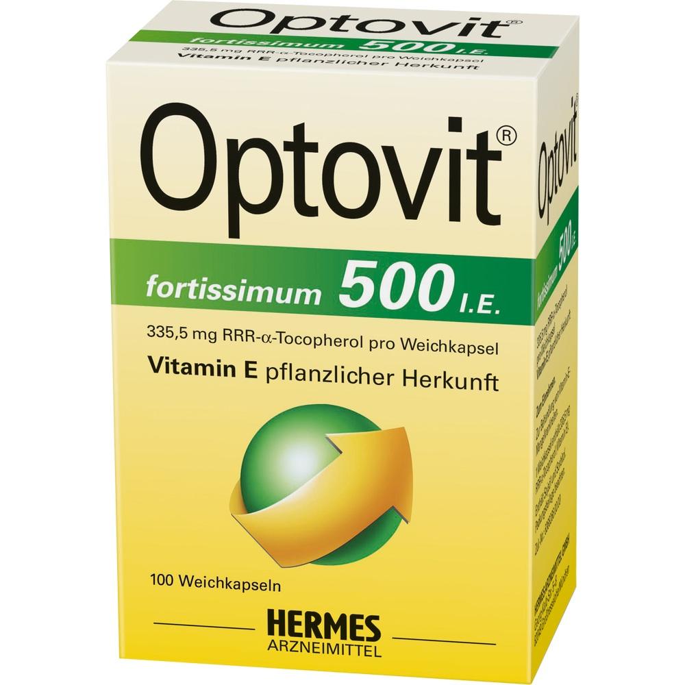 OPTOVIT fortissimum 500 Kapseln