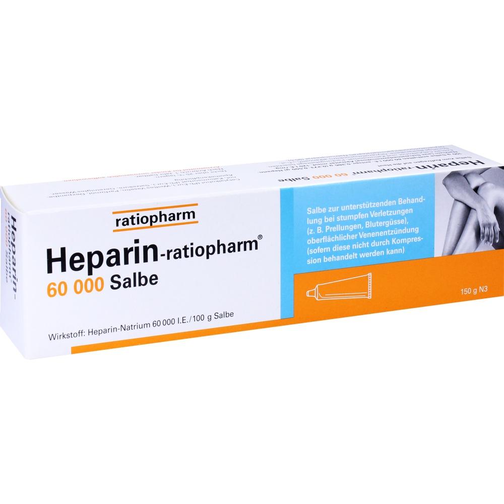 HEPARIN-RATIOPHARM 60.000 Salbe
