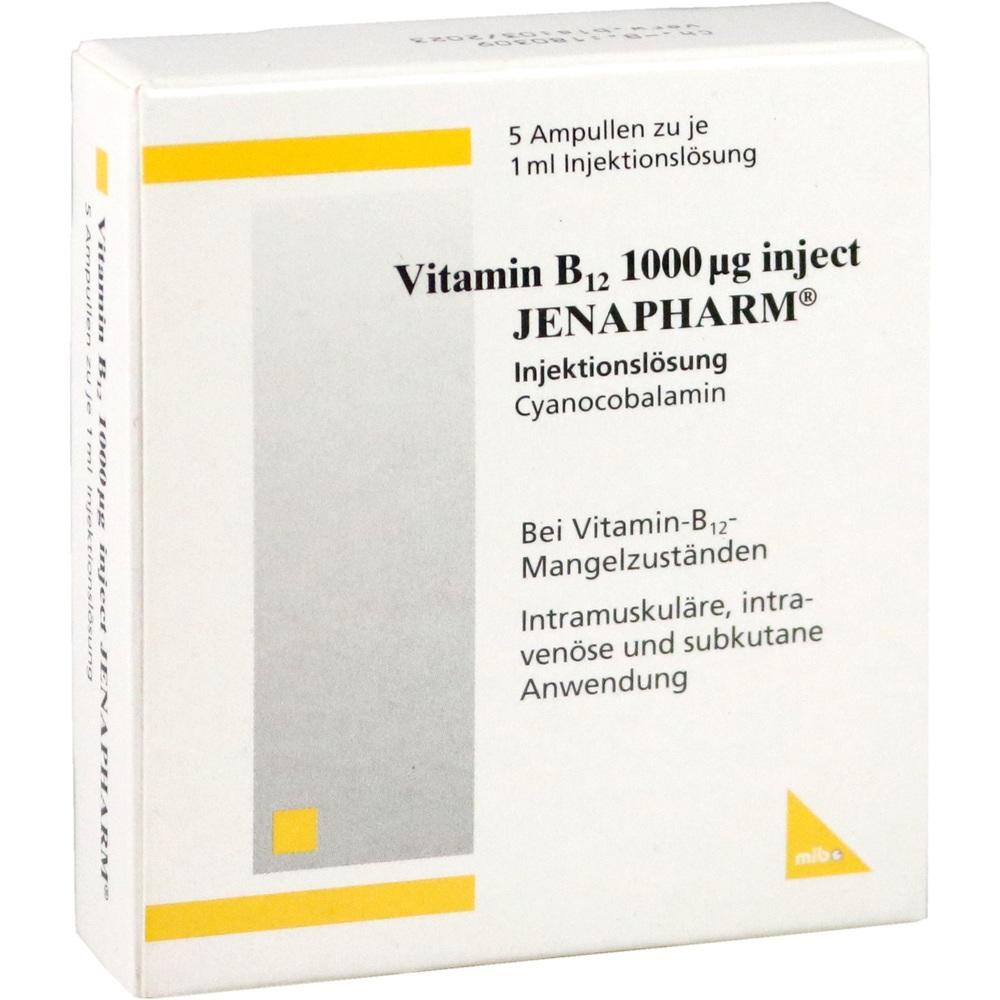 VITAMIN B12 1000 \m63g Inject Jenapharm Inj.-Lsg.A