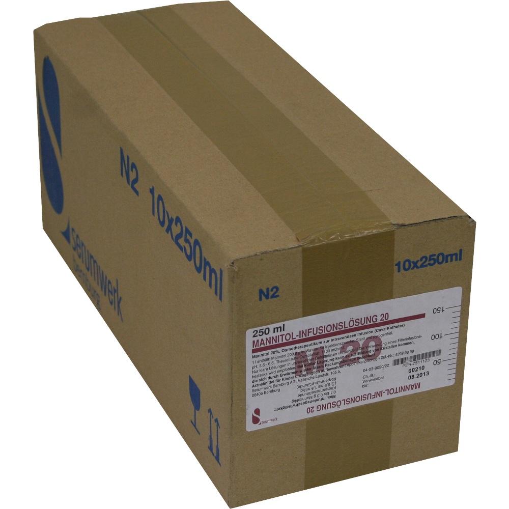 MANNITOL Infusionslösung 20