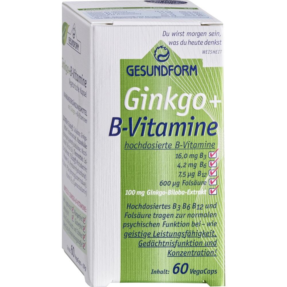 GESUNDFORM Ginkgo-agil 100 mg Kapseln
