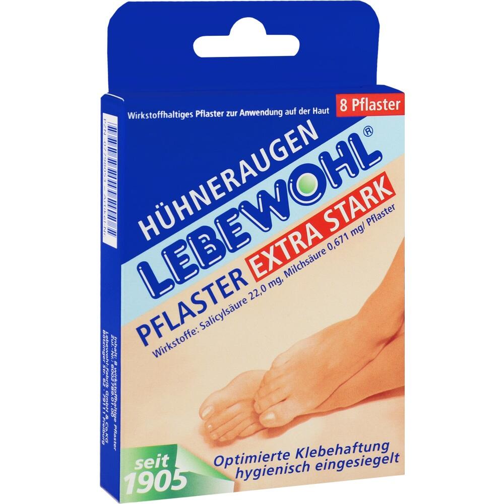 LEBEWOHL Hühneraugen Pflaster extra stark einges.