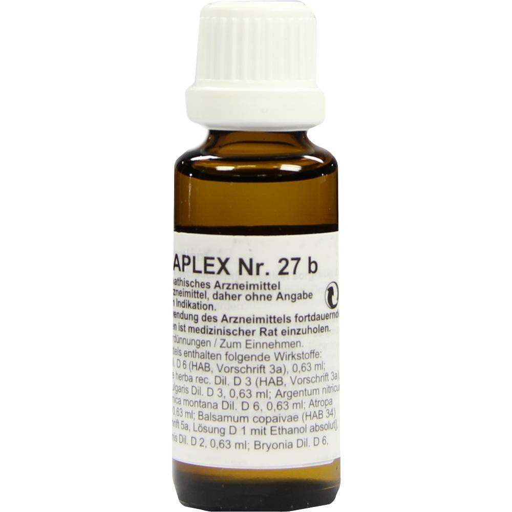 REGENAPLEX Nr.27 b Tropfen zum Einnehmen