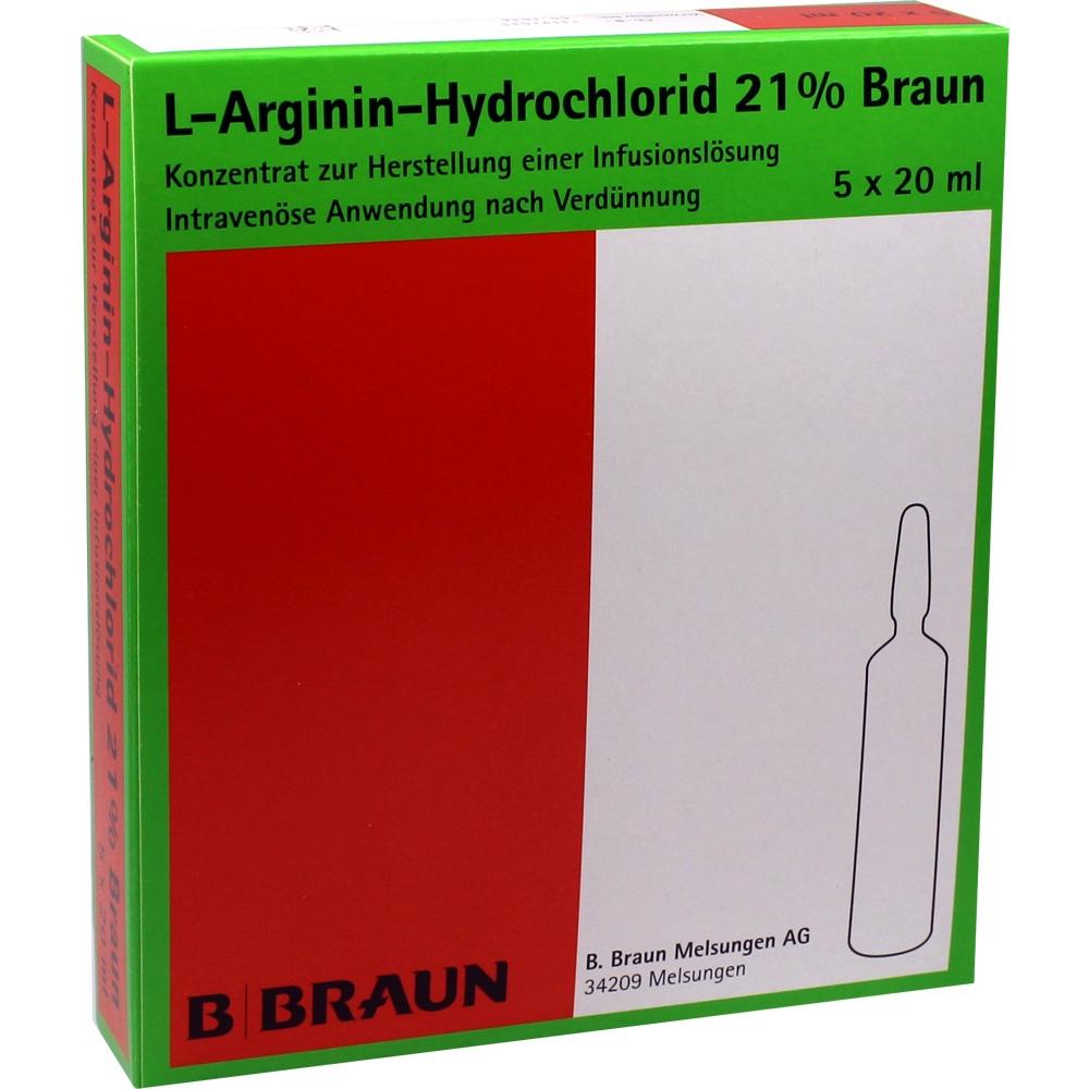 L-ARGININ-HYDROCHLORID 21% Elek.-Konz.Inf.-L.