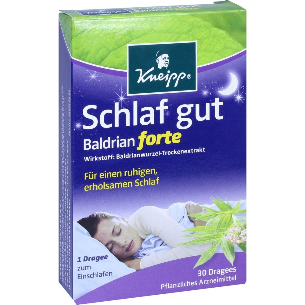 KNEIPP Schlaf gut Baldrian forte überz.Tabl.