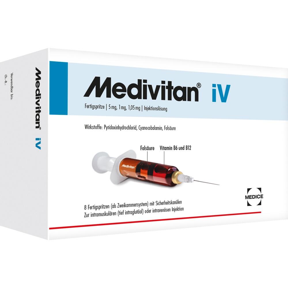 MEDIVITAN iV Injektionslösung in Zweikammerspritze