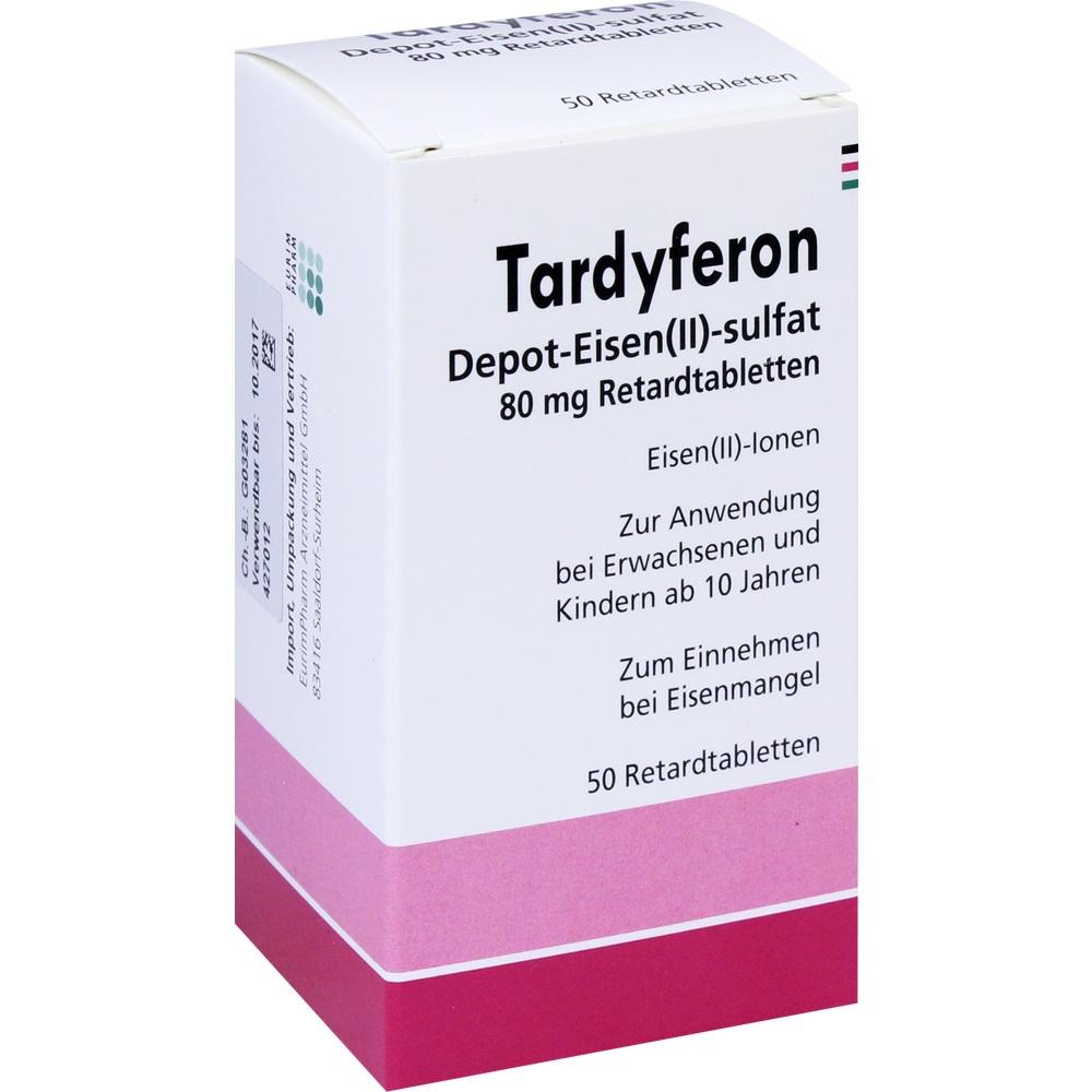 TARDYFERON Depot-Eisen(II)-sulfat 80 mg Retardtab.