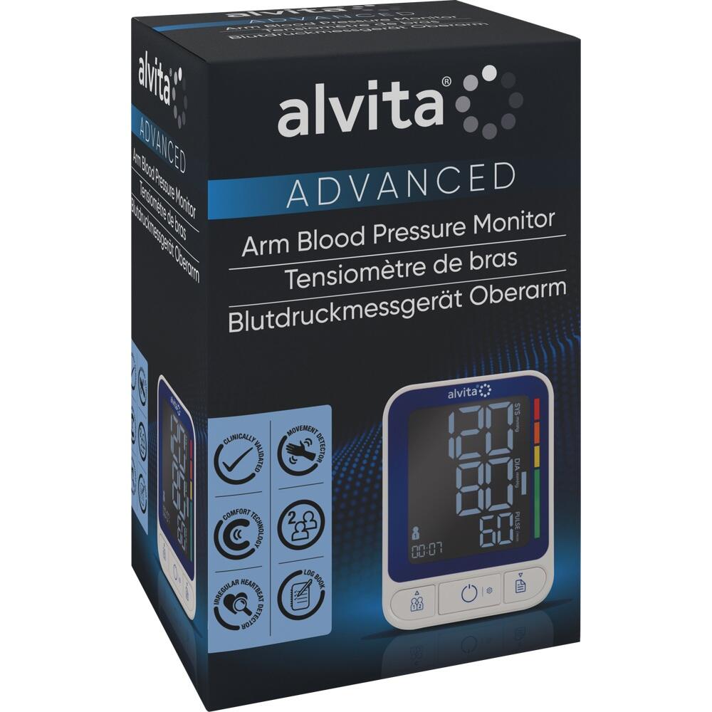 ALVITA Oberarm Blutdruckmessgerät Advanced