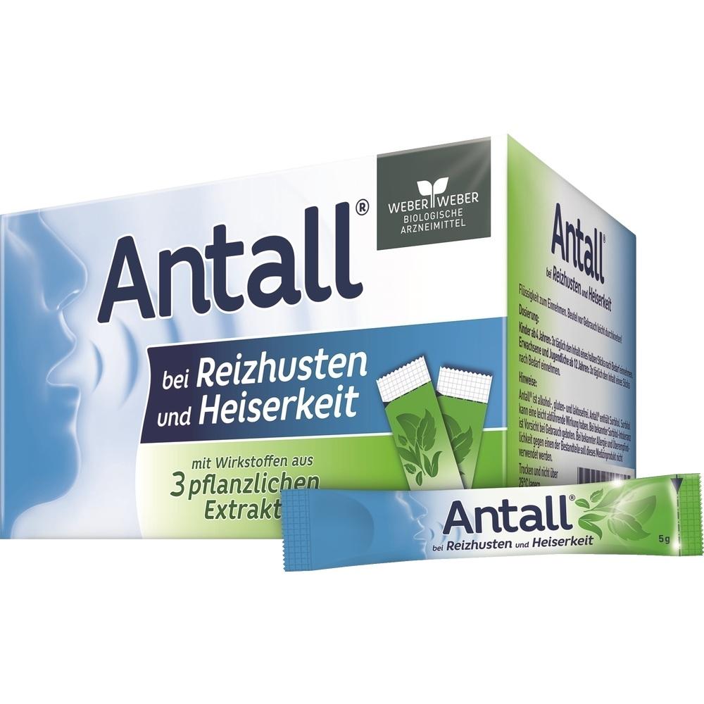 ANTALL bei Reizhusten und Heiserkeit Liquid Sticks