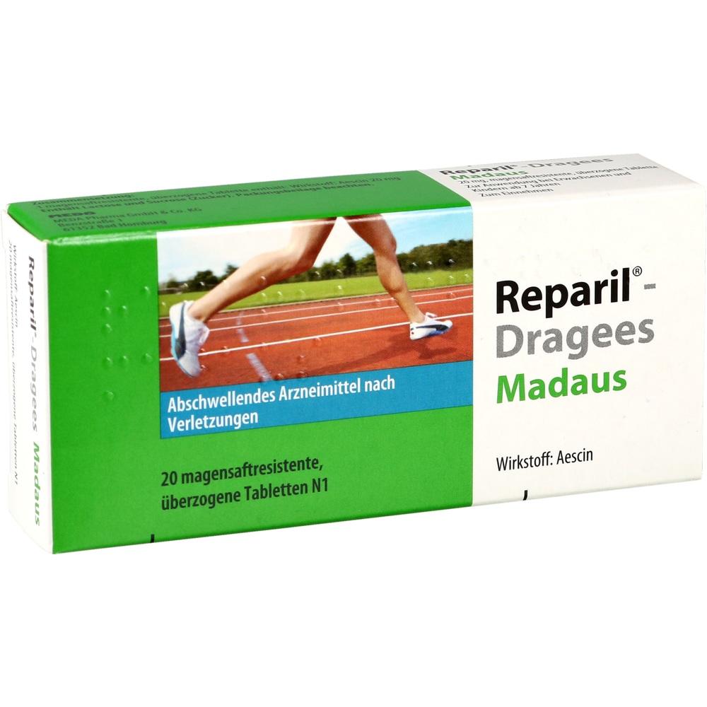 REPARIL-Dragees Madaus magensaftres.Tabletten