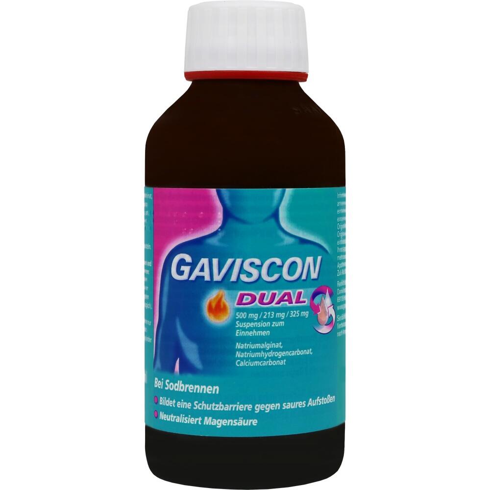 GAVISCON Dual 500mg/213mg/325mg Suspension z.Einn.