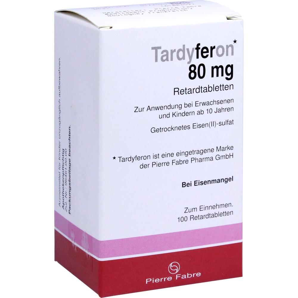 TARDYFERON Depot-Eisen(II)-sulfat 80 mg Retardtab.